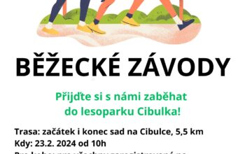 Běžecký závod – přijďte si s námi zaběhat do lesoparku Cibulka!